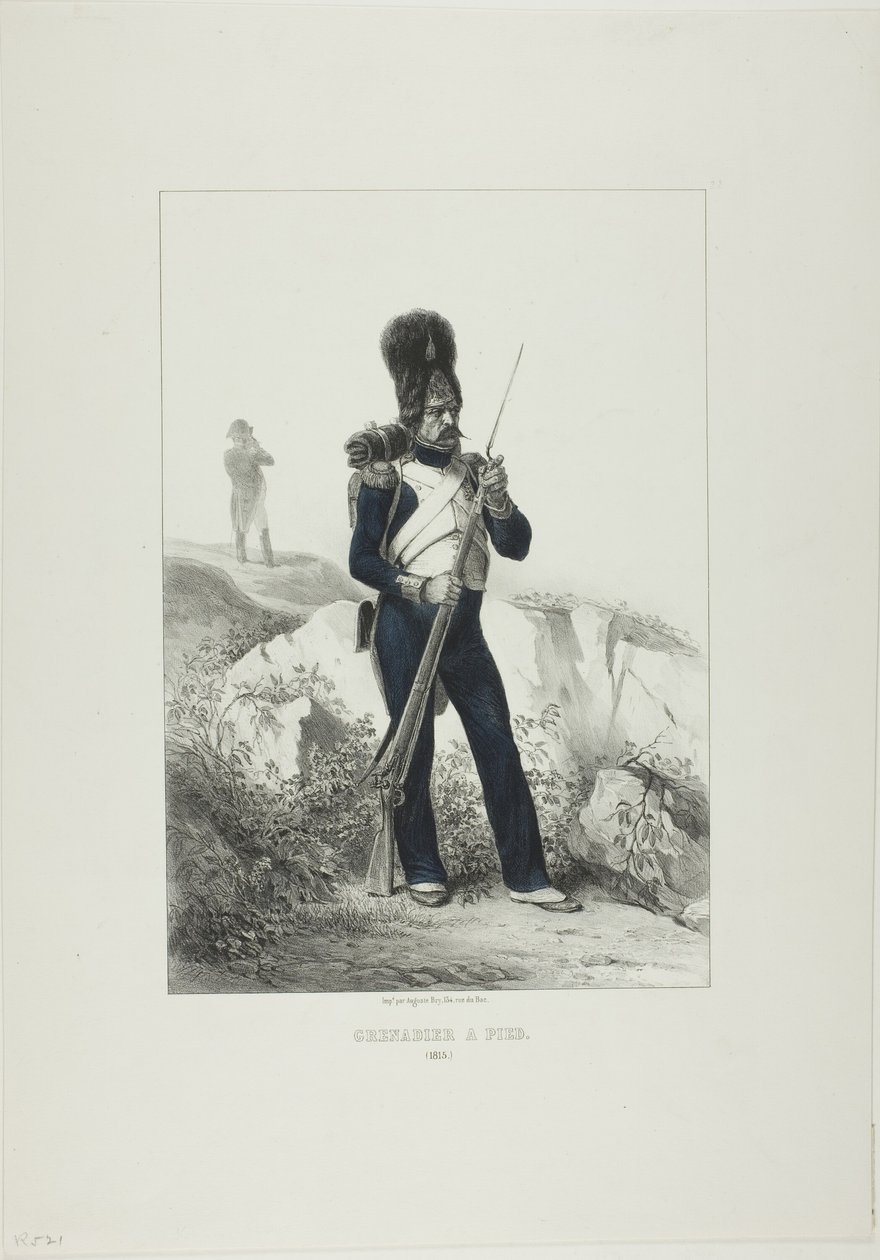 Granatiere a piedi, Elba da Denis Auguste Marie Raffet