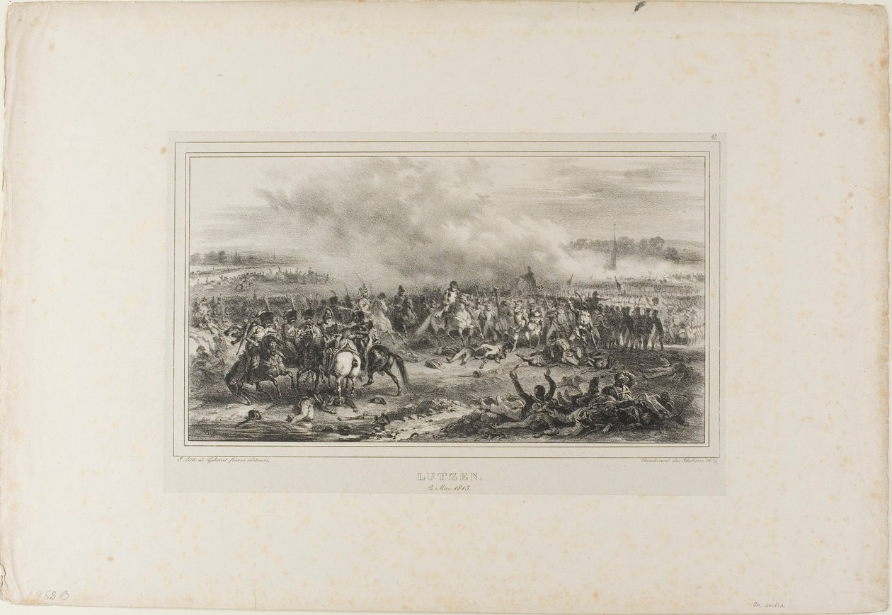 Lutzen, 2 maggio 1813 da Denis Auguste Marie Raffet