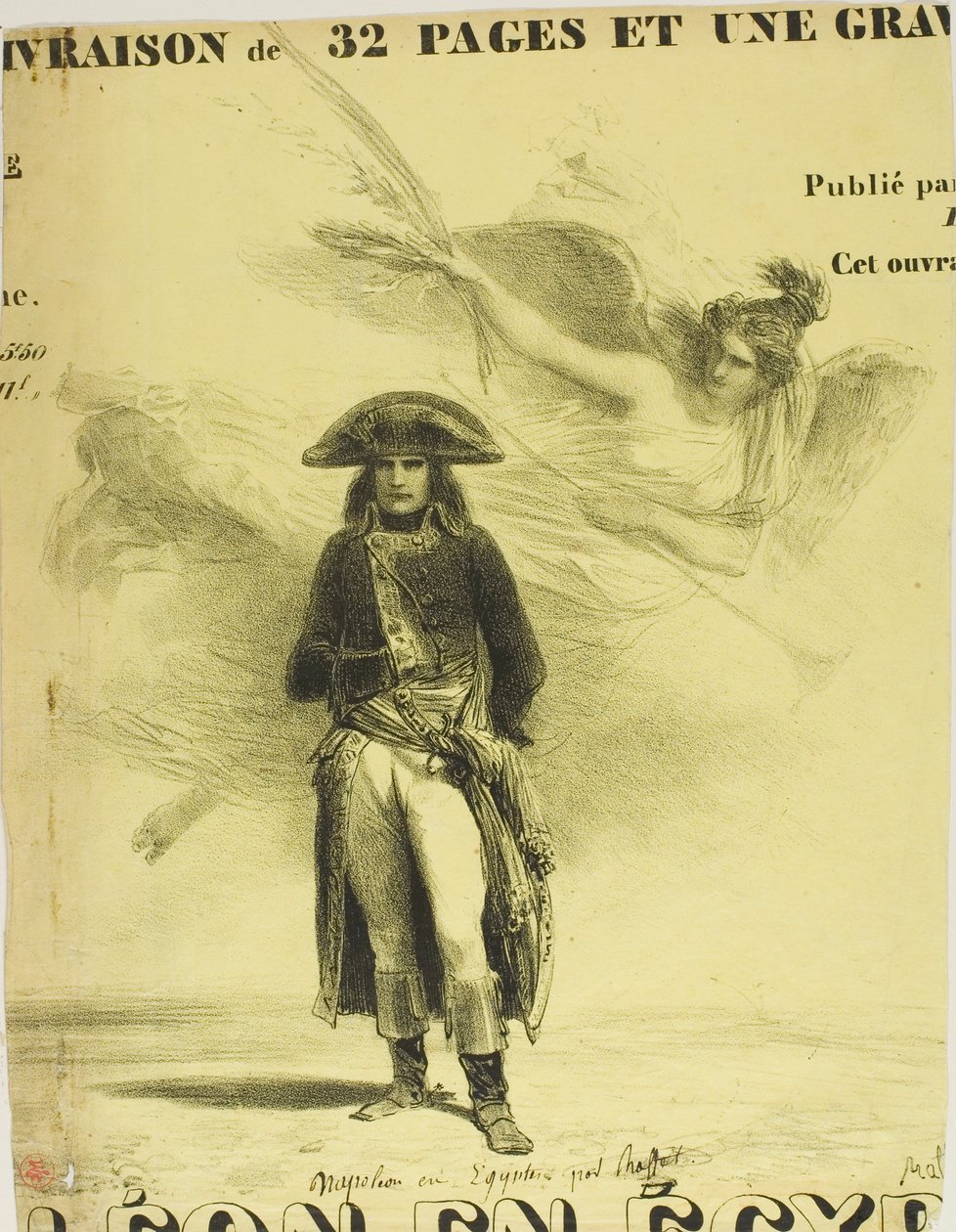 Napoleone in Egitto da Denis Auguste Marie Raffet