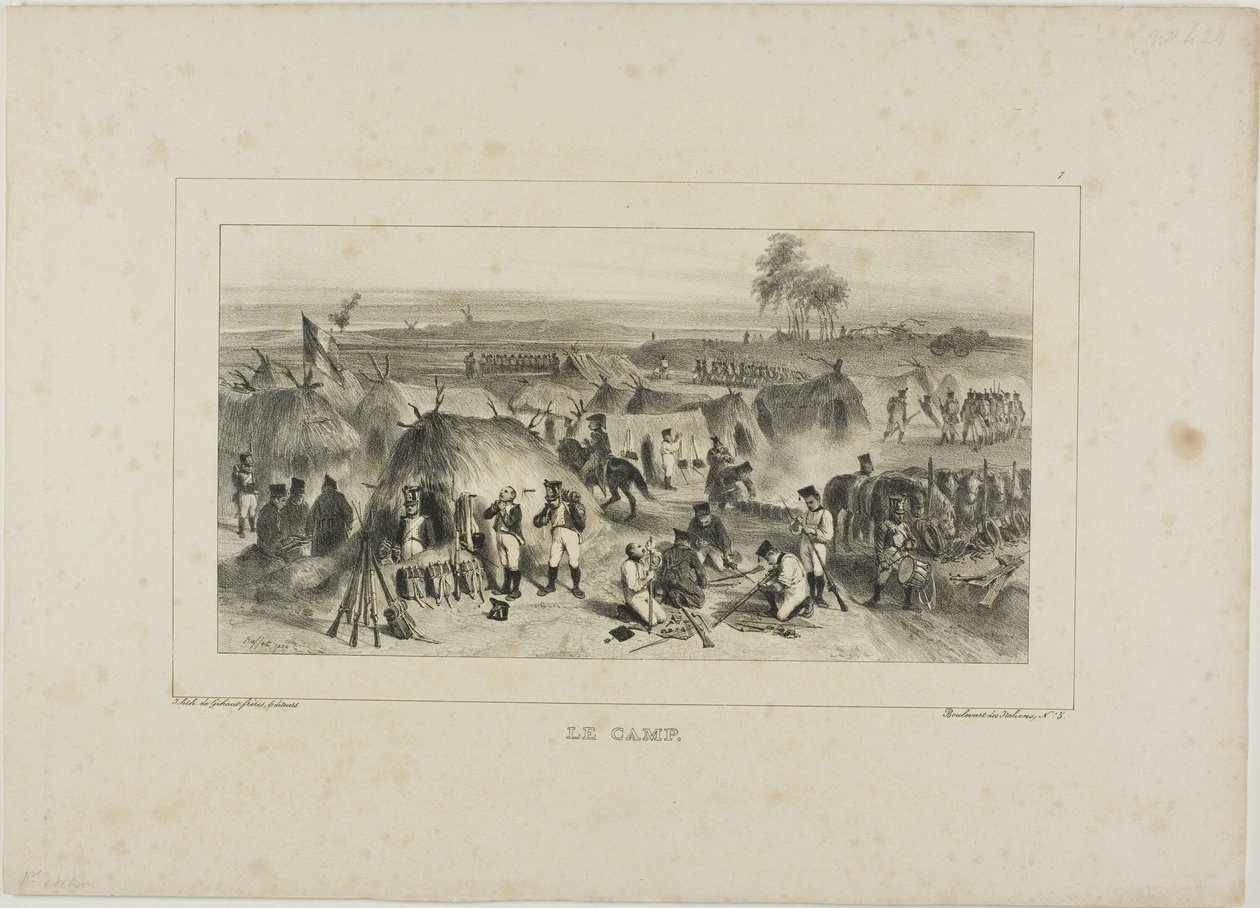 Il campo da Denis Auguste Marie Raffet