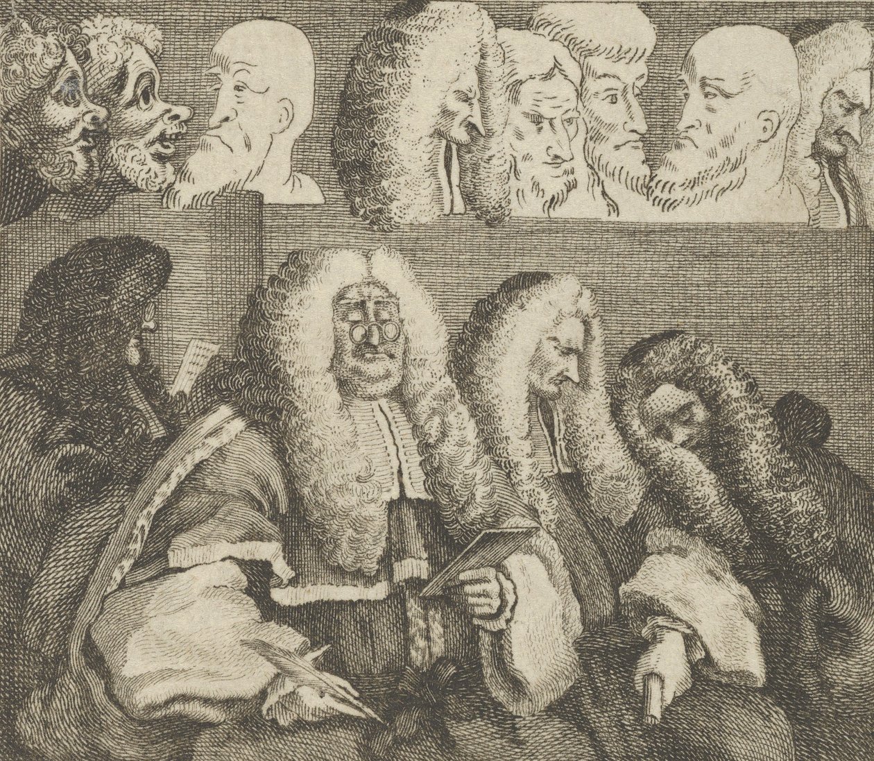 La panchina, 1790-1810 da Dent