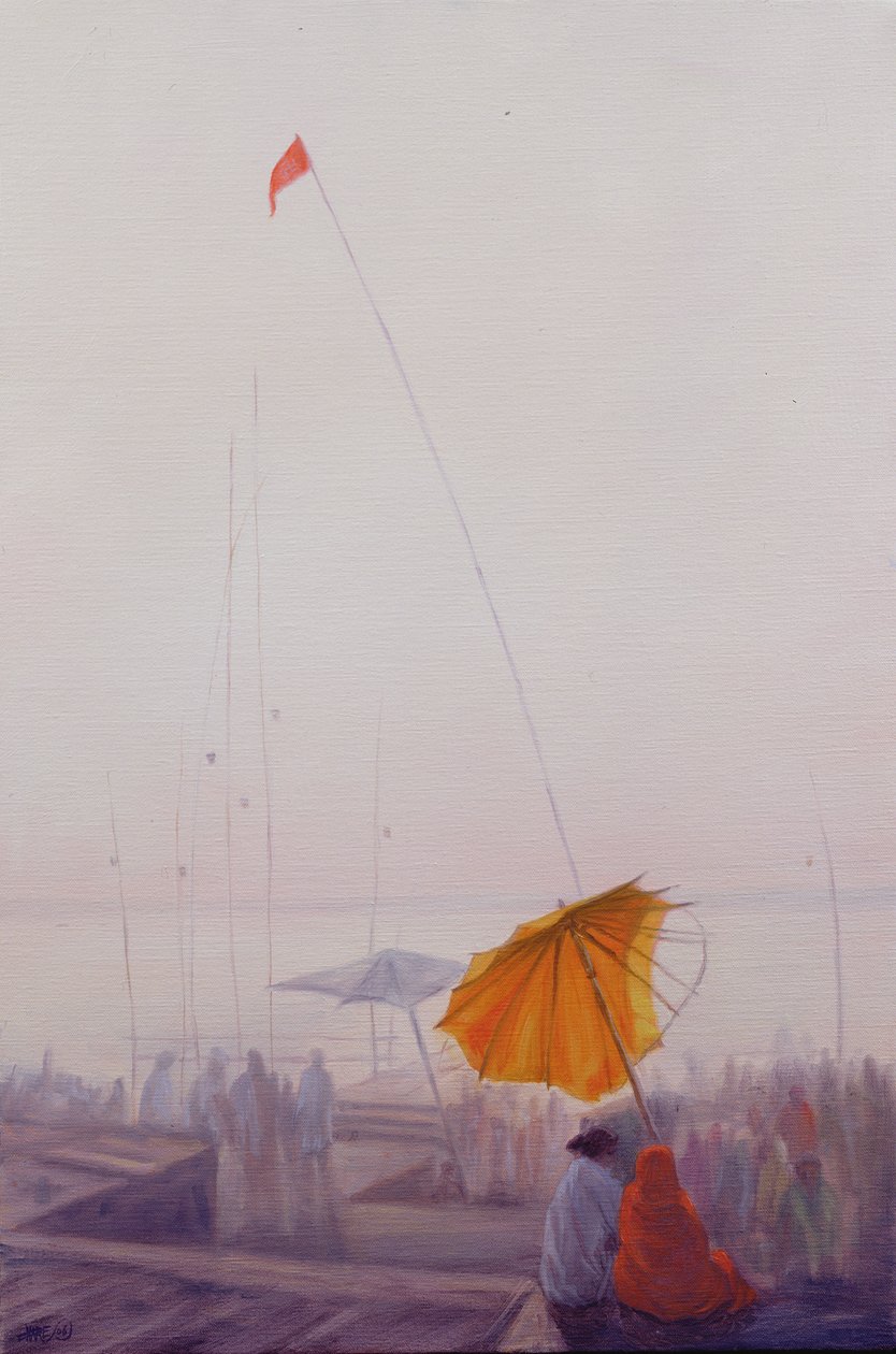 Mattina presto, Varanasi da Derek Hare