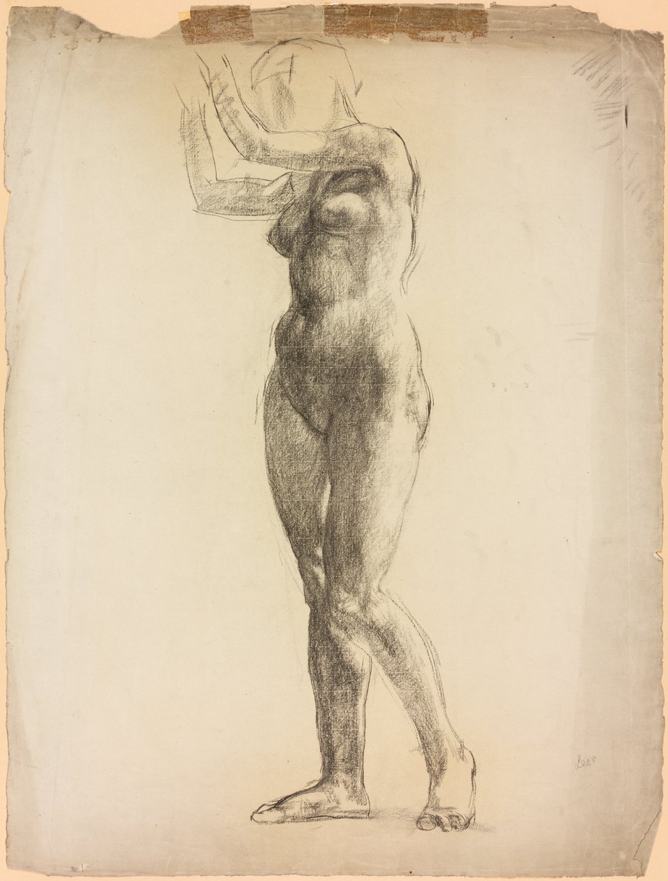 Studio di una figura femminile da Derwent Lees