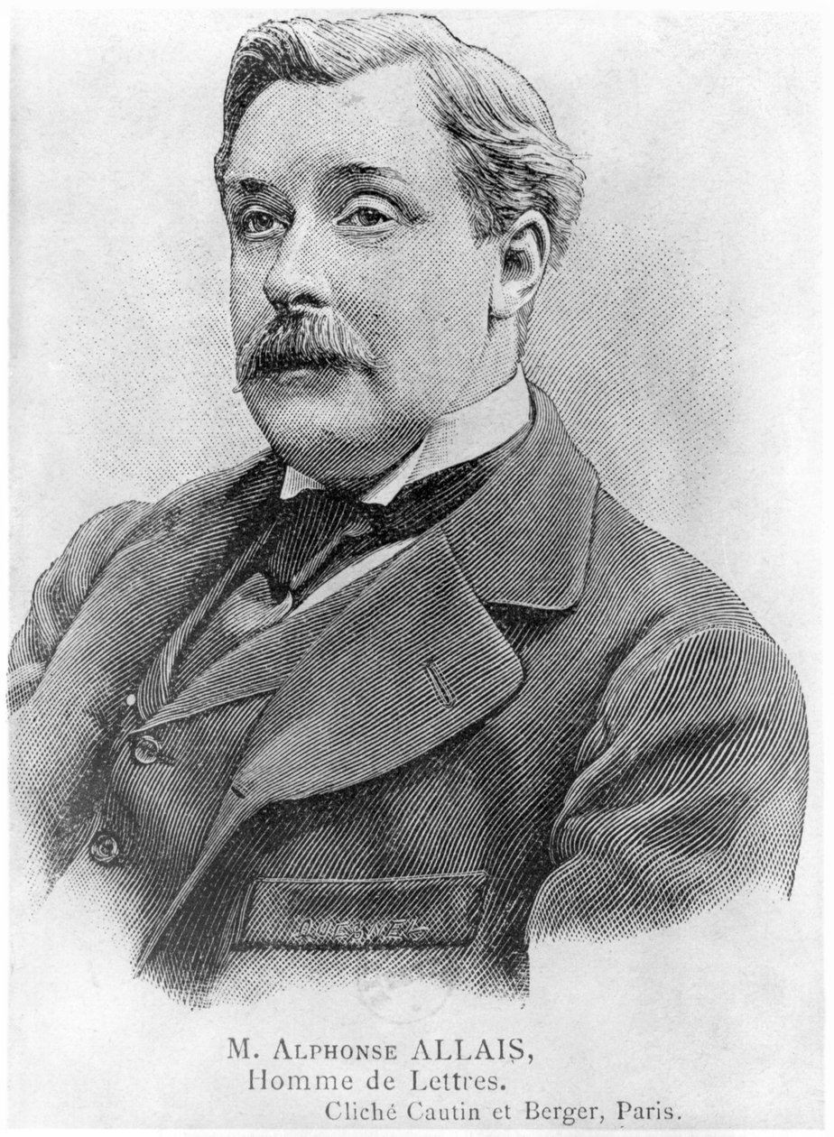 Alphonse Allais (1855-1905) fine XIX secolo da Desire Mathieu Quesnel