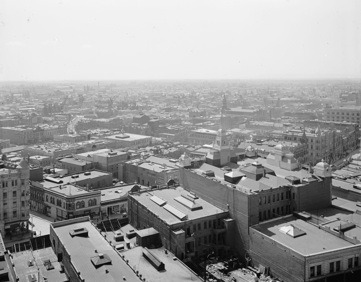 Veduta generale, Los Angeles, California, c.1880-99 da Detroit Publishing Co.