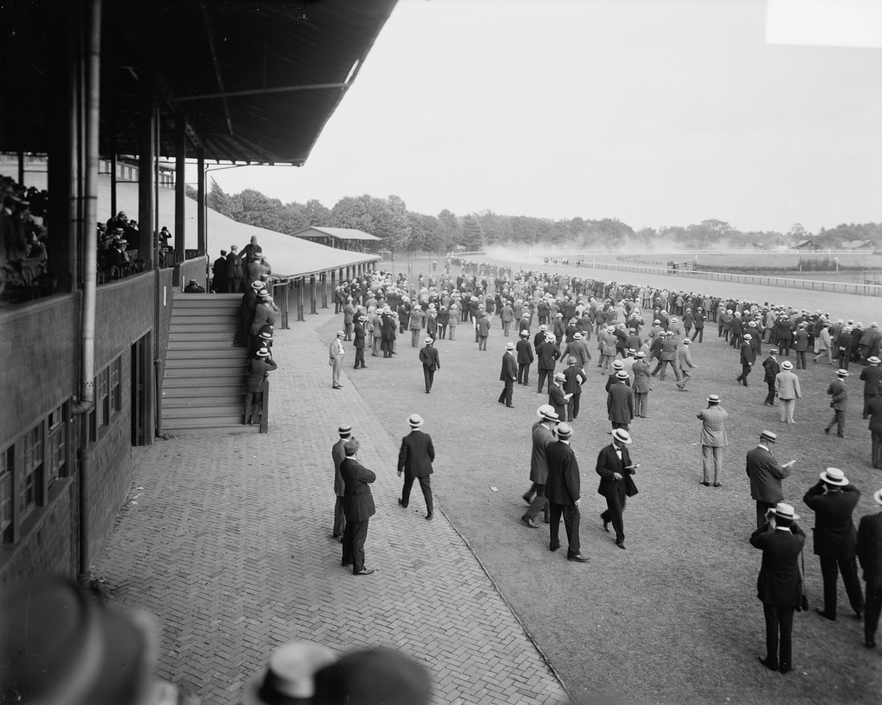 Ippodromo di Saratoga, Saratoga Springs, N.Y., c.1900-15 da Detroit Publishing Co.
