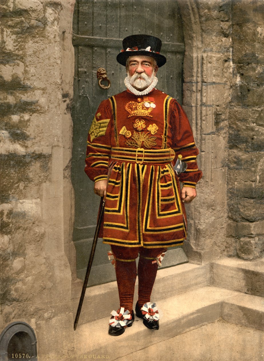 Un Yeoman della Guardia, c.1890-1900 da Detroit Publishing Co.