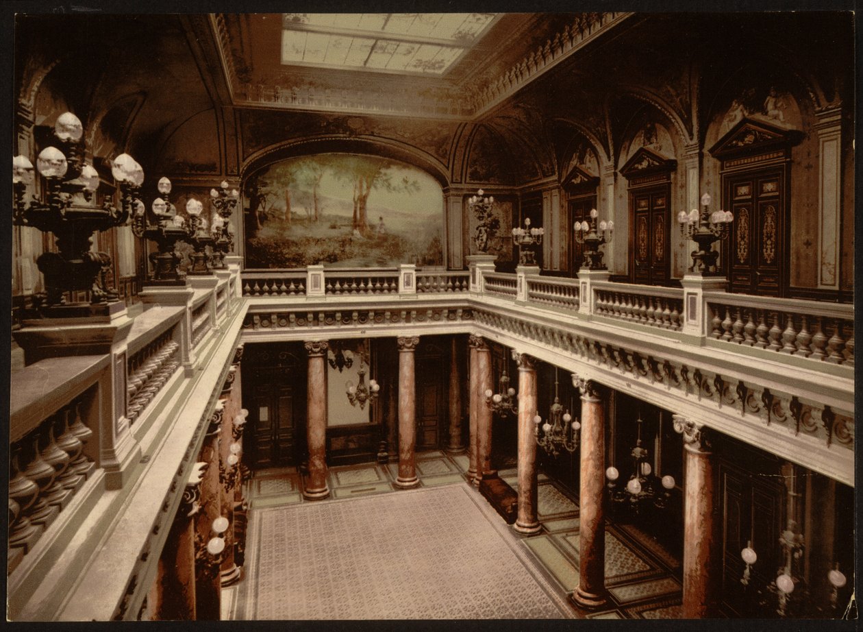 Ingresso del casinò, Atrium, Monte Carlo, Riviera da Detroit Publishing Co.