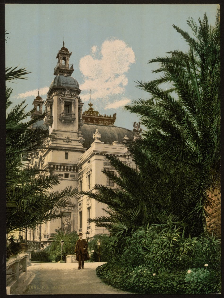 Il Teatro, Monte Carlo, Riviera, Monaco da Detroit Publishing Co.