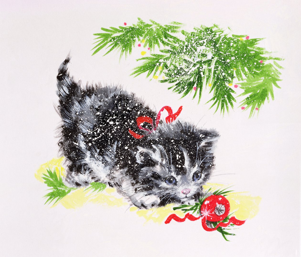Gattino di Natale da Diane Matthes