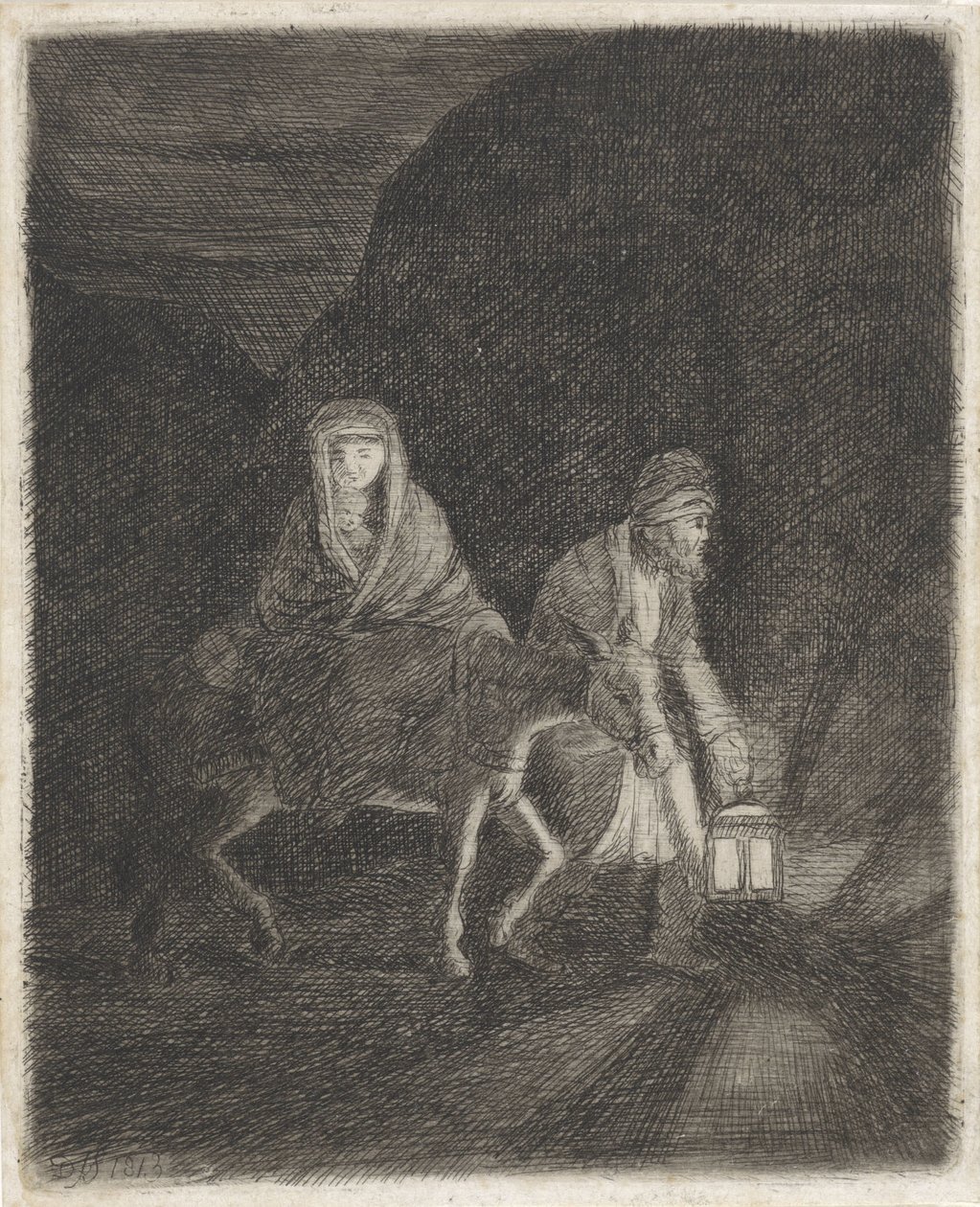 La fuga in Egitto da Diederik Jan Singendonck