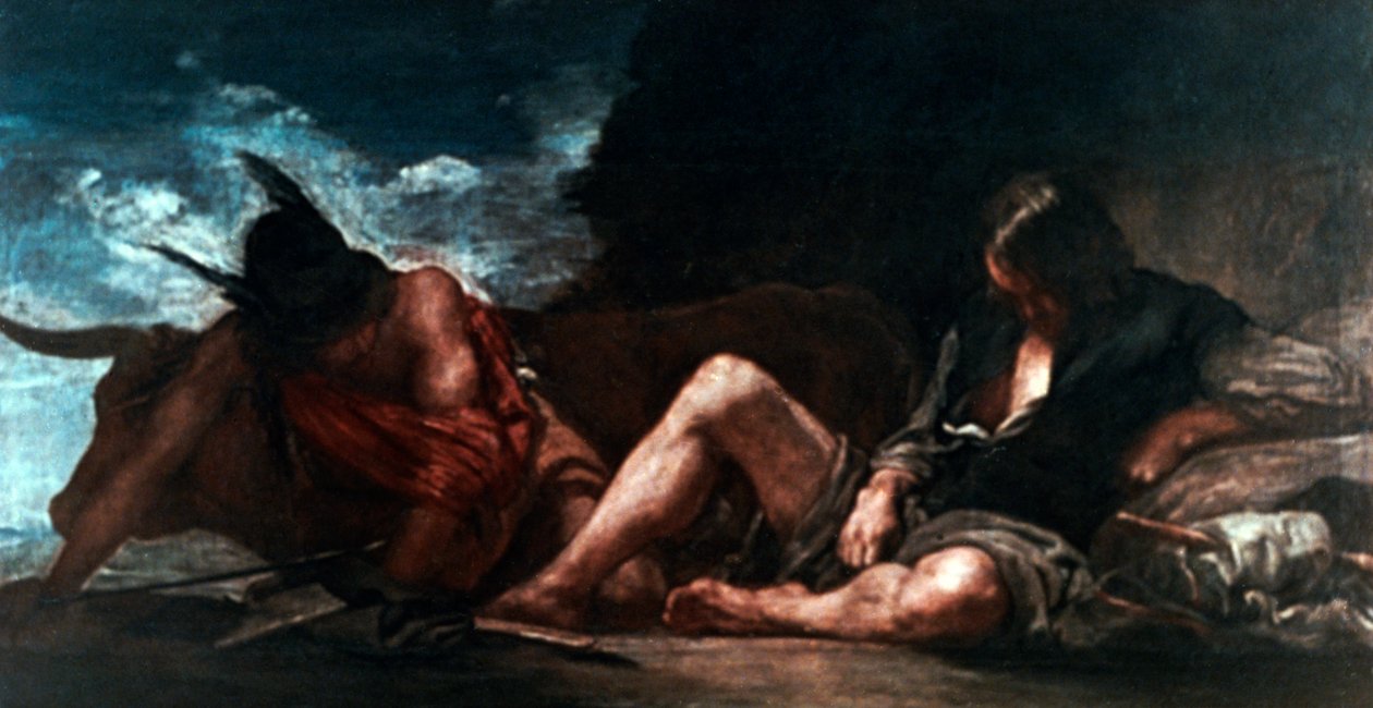Mercurio e Argo, c1659 da Diego Velázquez