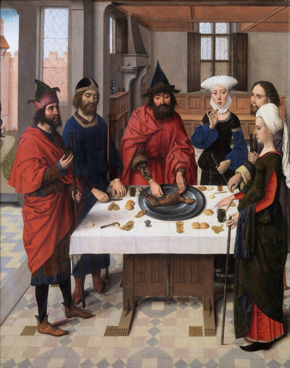 La festa di Pasqua da Dieric Bouts