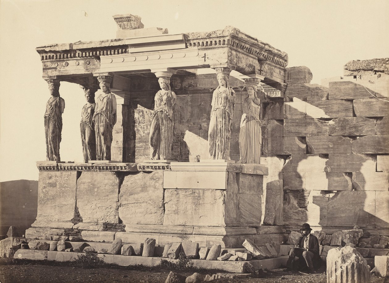 Le Cariatidi, 1860-1865 (foto) da Dimetrius Constantine
