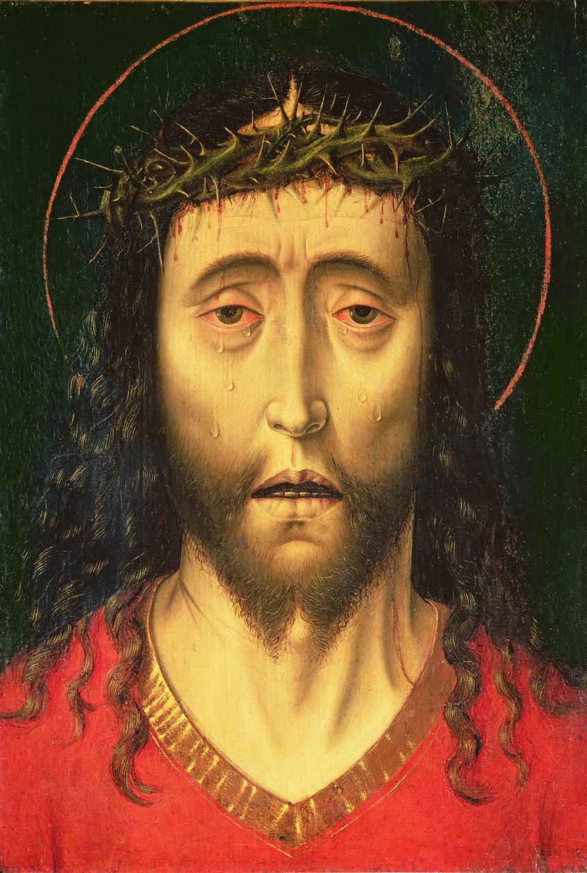 Cristo coronato di spine, c.1475 da Dirck Bouts