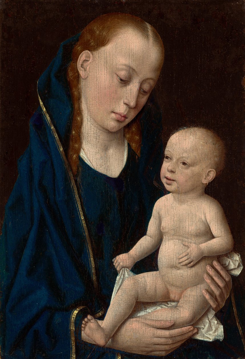 Madonna con bambino da Dirck Bouts
