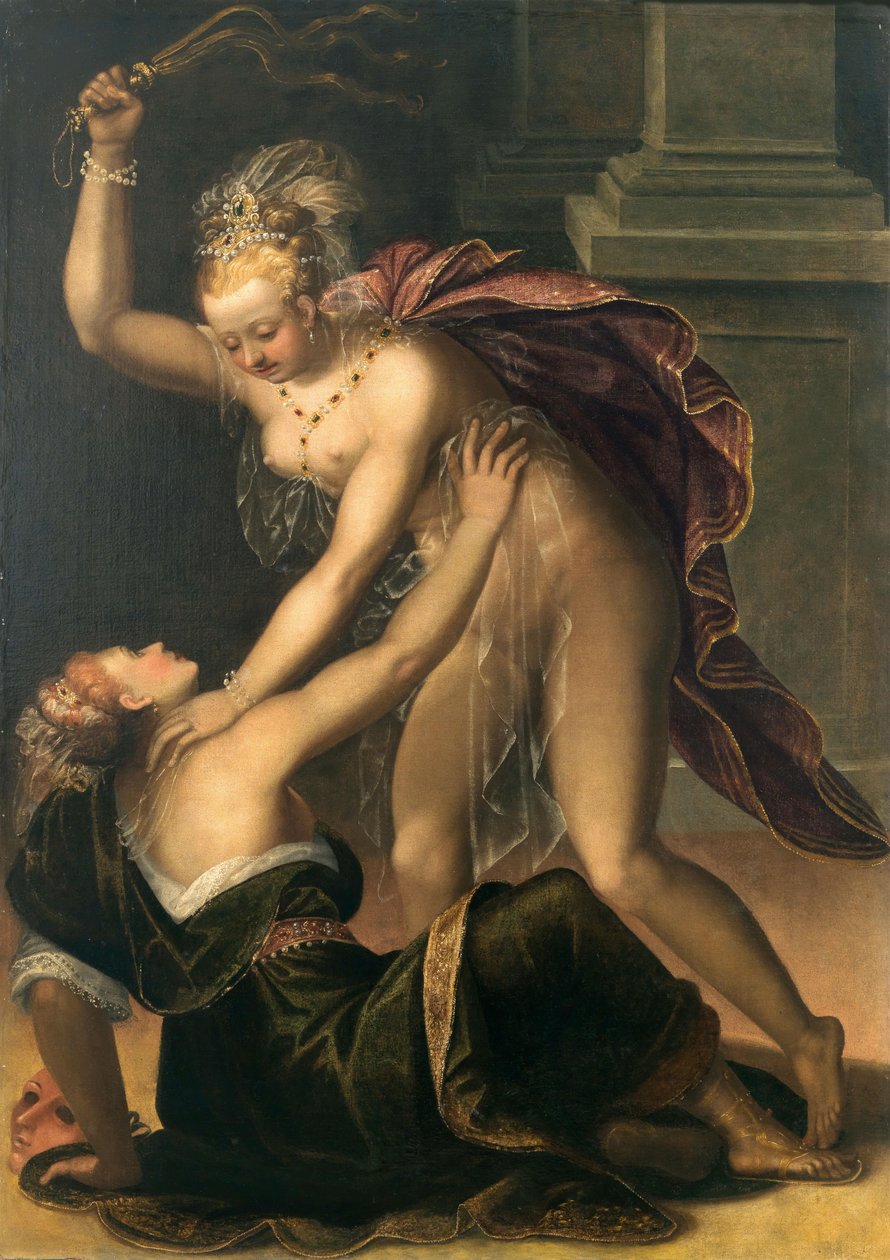 La verità punisce la falsità da Dirck de Quade van Ravesteyn