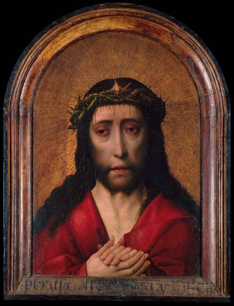 Cristo Coronato di Spine da Dirk Bouts
