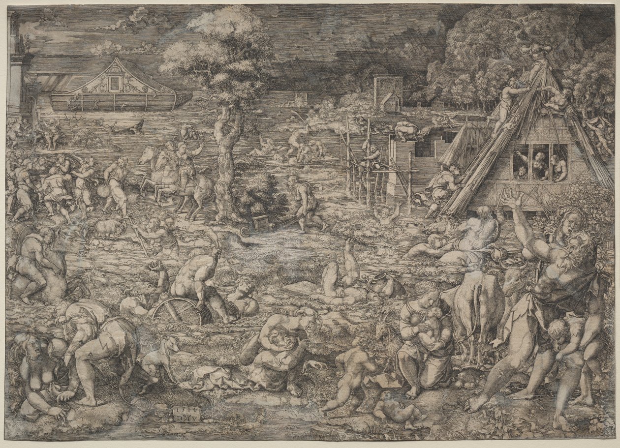 Il Diluvio da Dirk Vellert