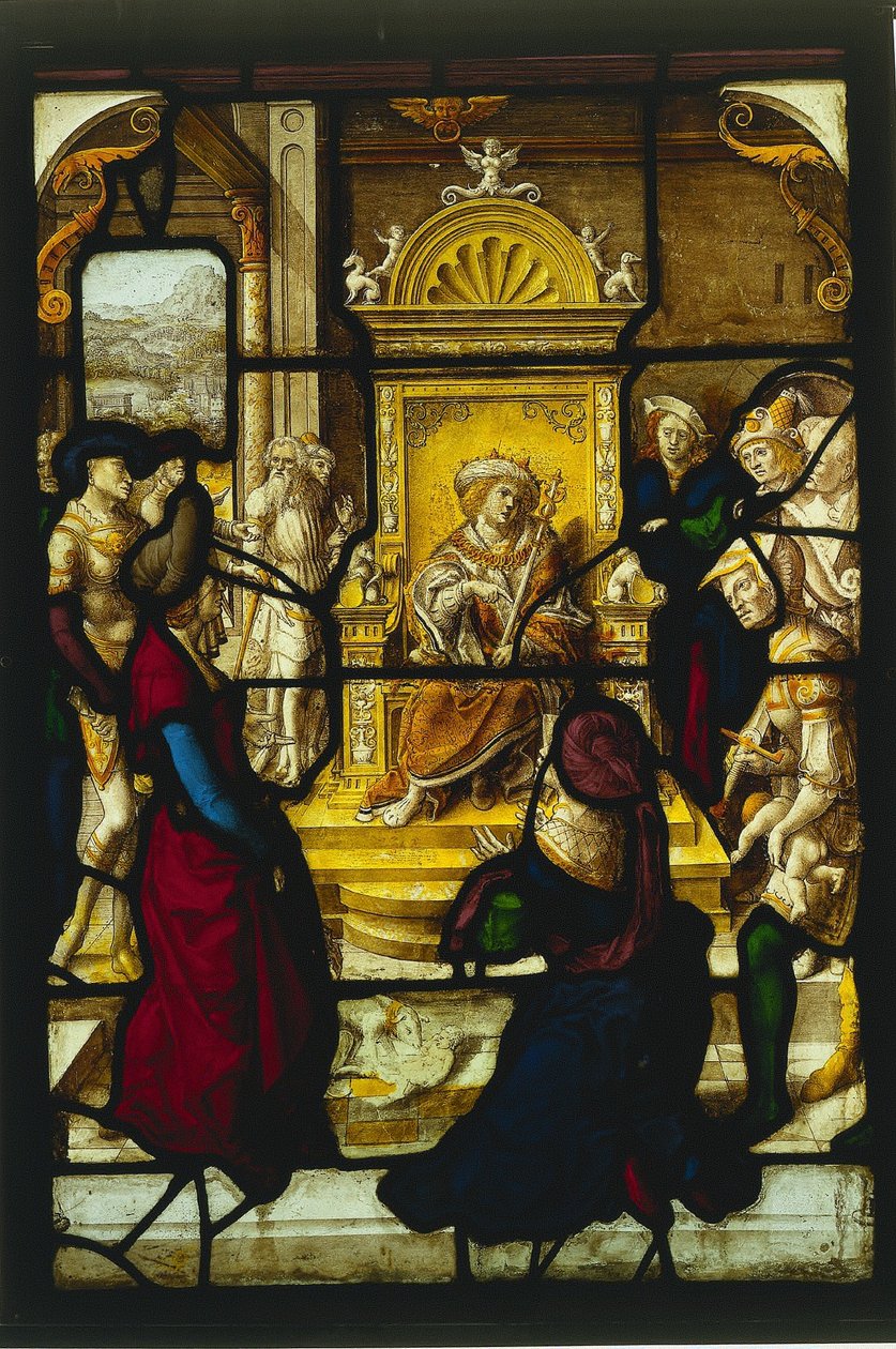 Il Giudizio di Salomone, c. 1530 da Dirk Vellert