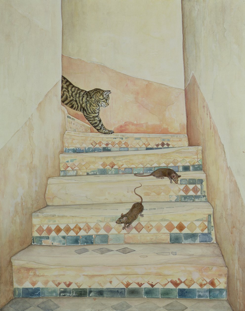 La scala di Ben Youssef da Ditz