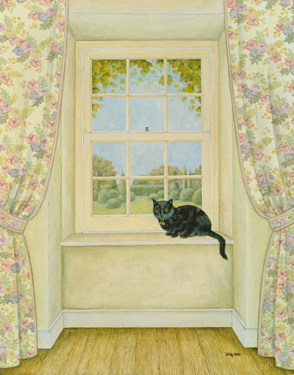 Il gatto alla finestra da Ditz