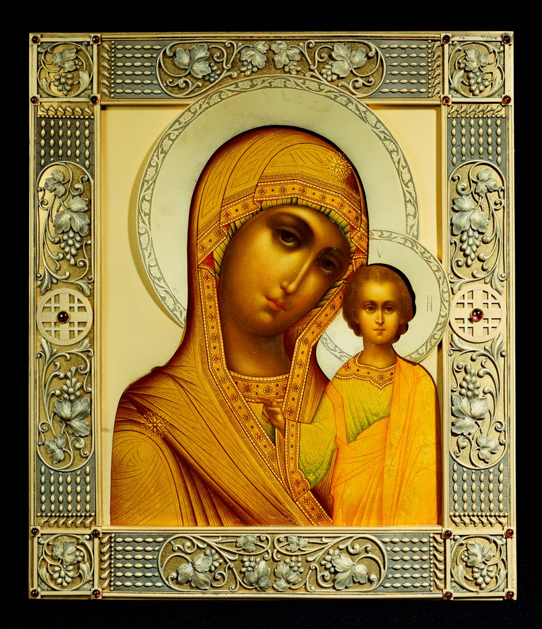 Icona della Vergine Kazanskaya, Mosca da Dmitrii Smirnov