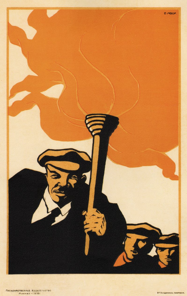 Lenin, 1919 da Dmitriy Stakhievich Moor