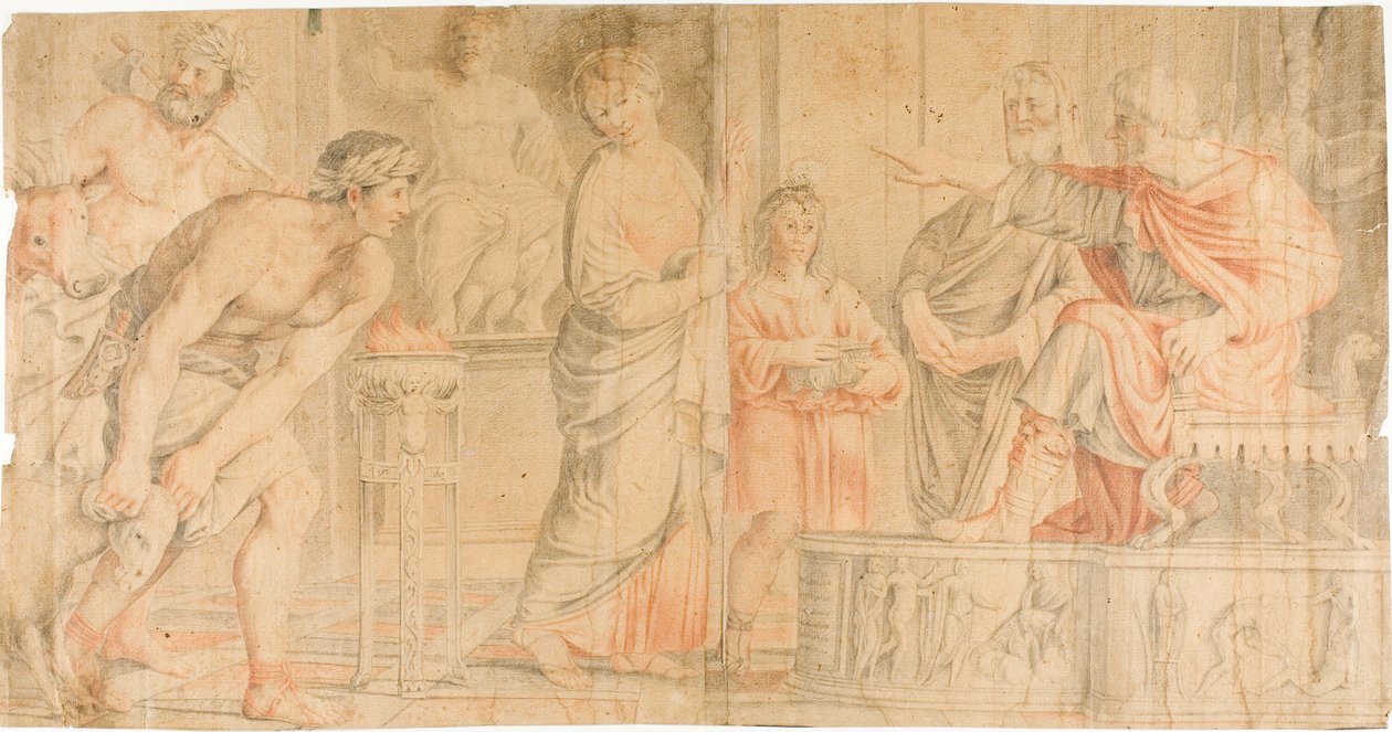 Condanna di Santa Cecilia da Domenichino