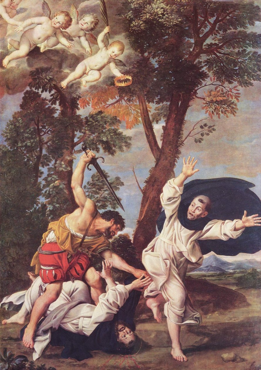 Assassinio di San Pietro Martire da Domenichino