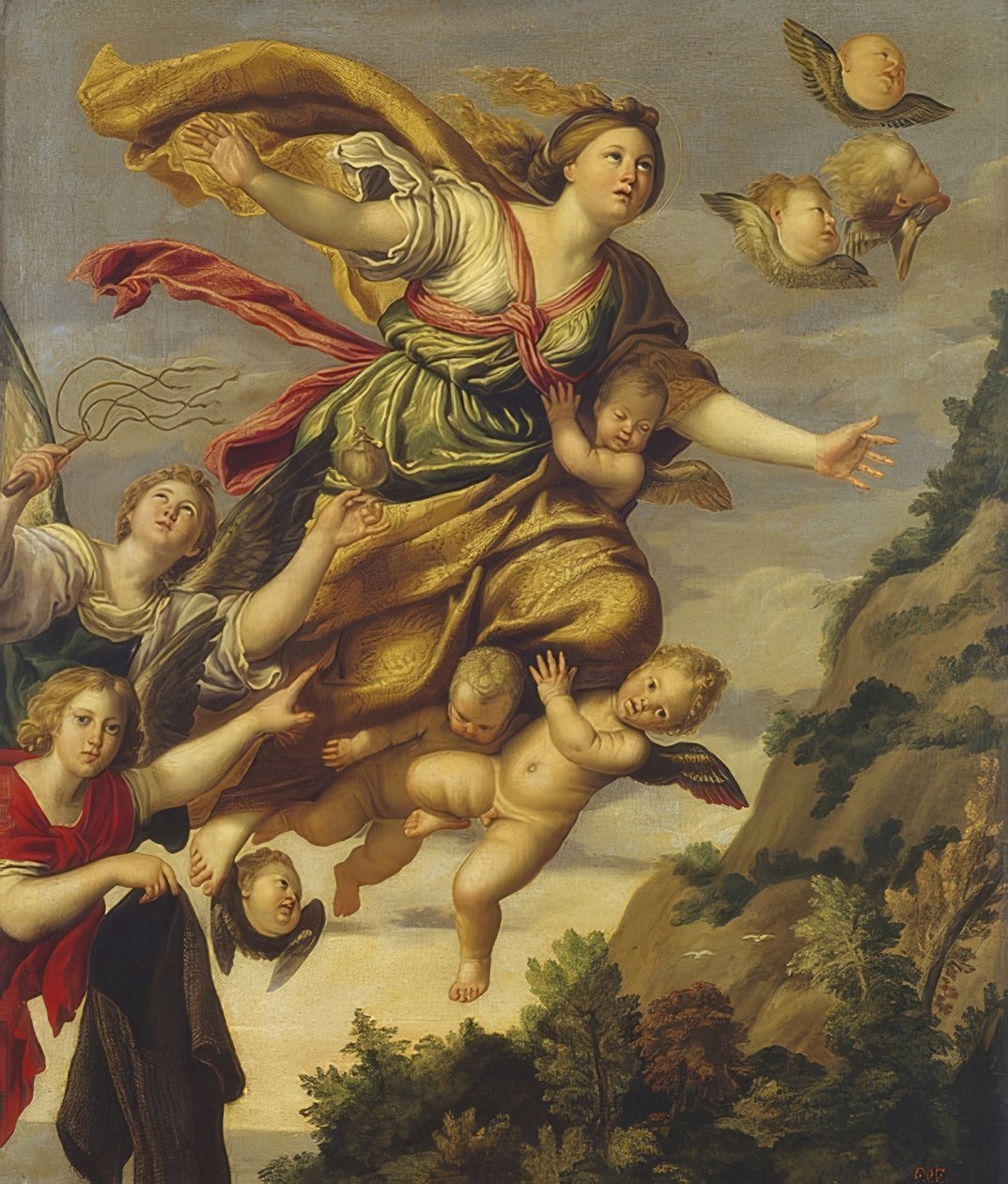 Ascensione di Santa Maria Maddalena da Domenichino