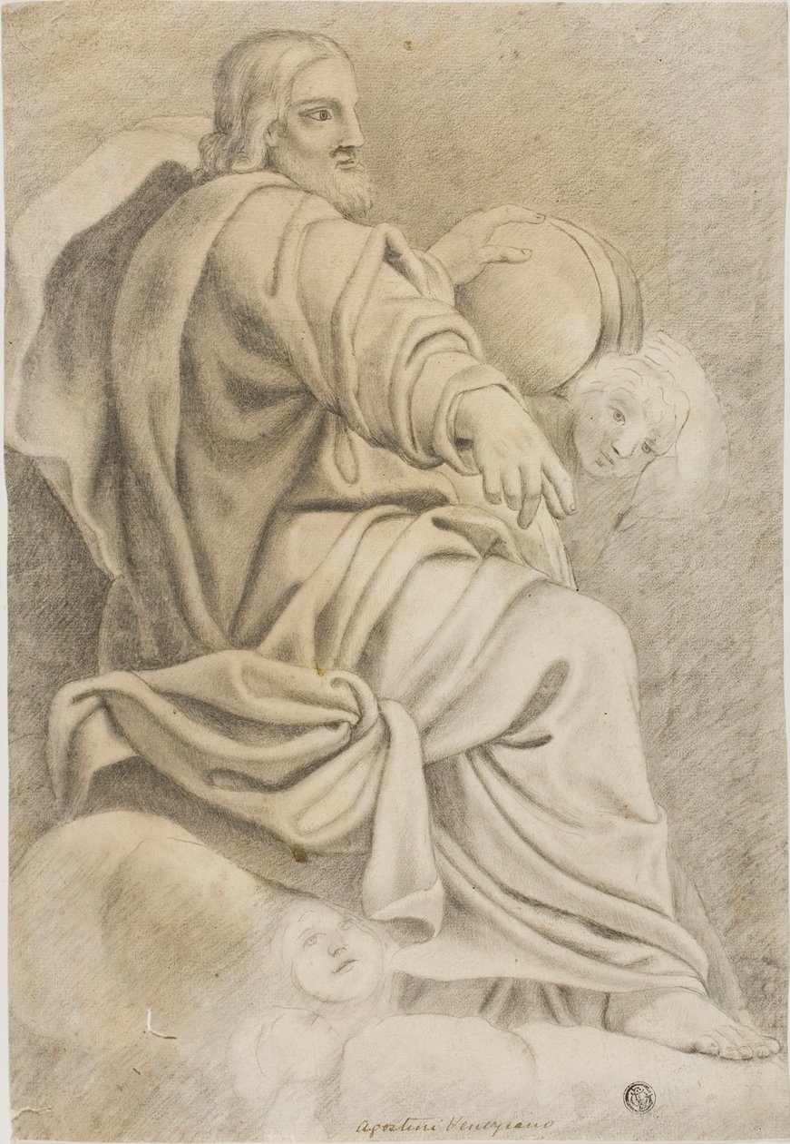 Cristo seduto da Domenichino