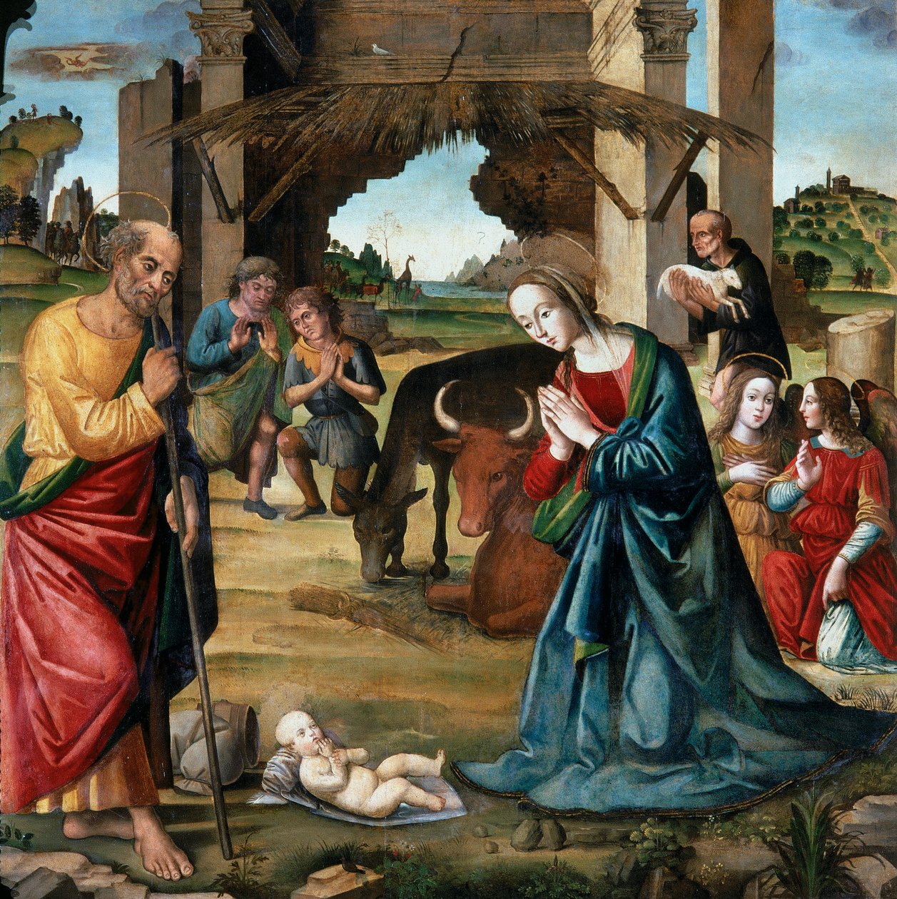 Adorazione dei pastori da Domenico Ghirlandaio