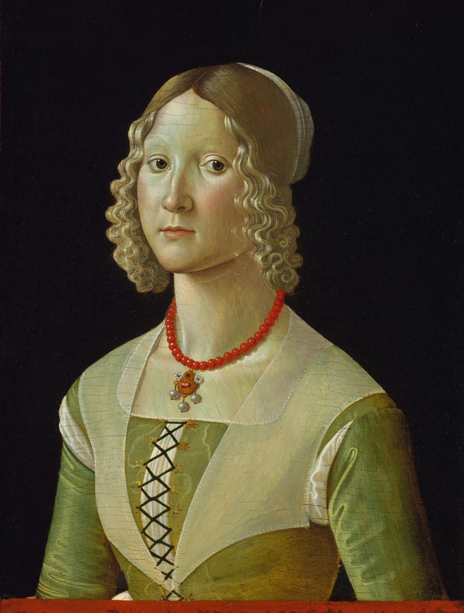 Selvaggia Sassetti (nata 1470), c.1487-88 da Domenico Ghirlandaio