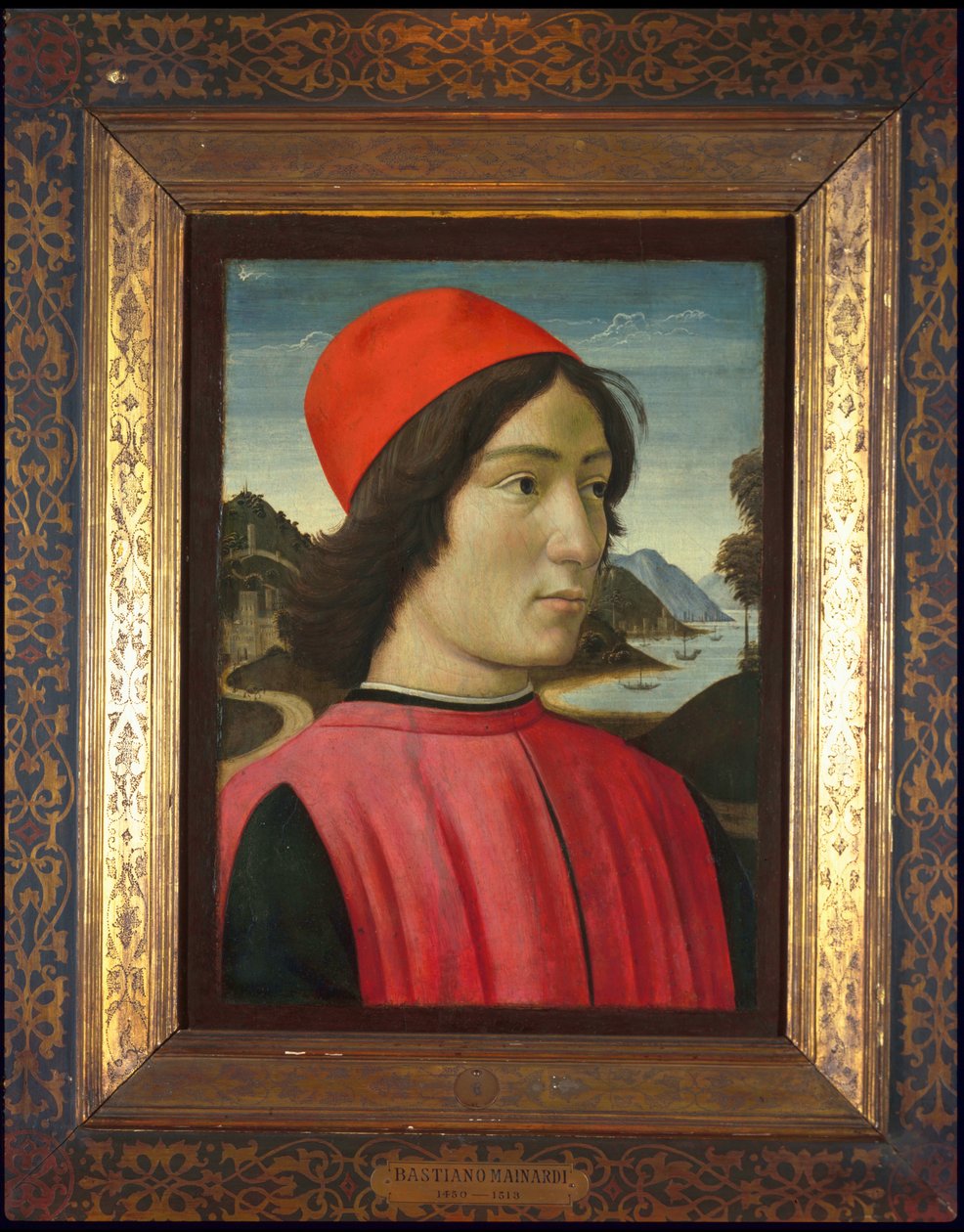 Ritratto di un uomo, c.1490 da Domenico Ghirlandaio