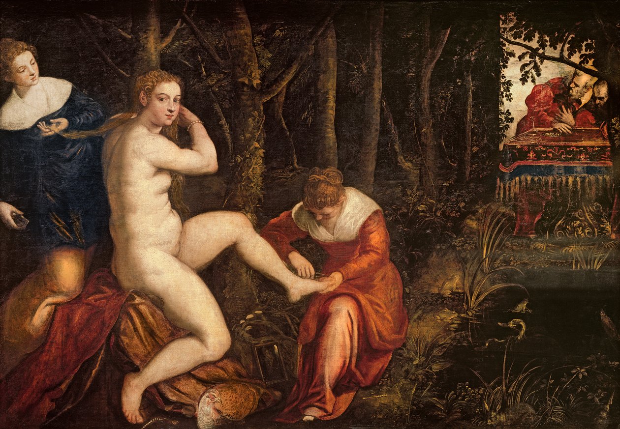 Susanna e i vecchioni da Domenico Robusti Tintoretto