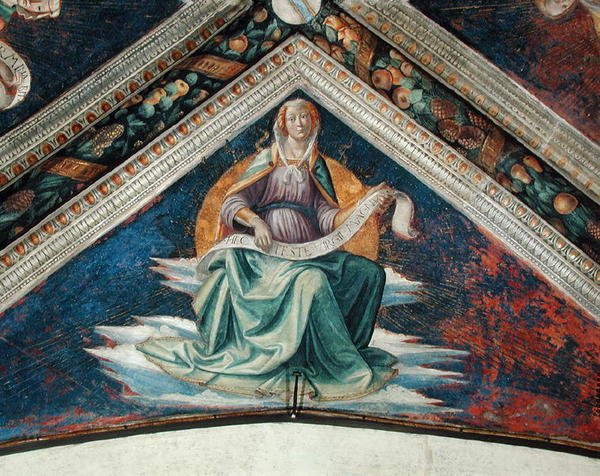 Una Sibilla, 1483-86 da Domenico Ghirlandaio