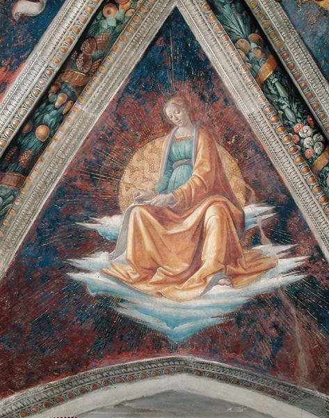 Una Sibilla, 1483-86 da Domenico Ghirlandaio