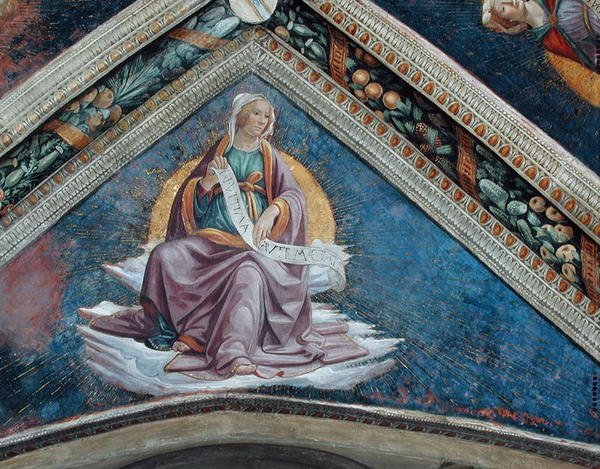 Una Sibilla, 1483-86 da Domenico Ghirlandaio
