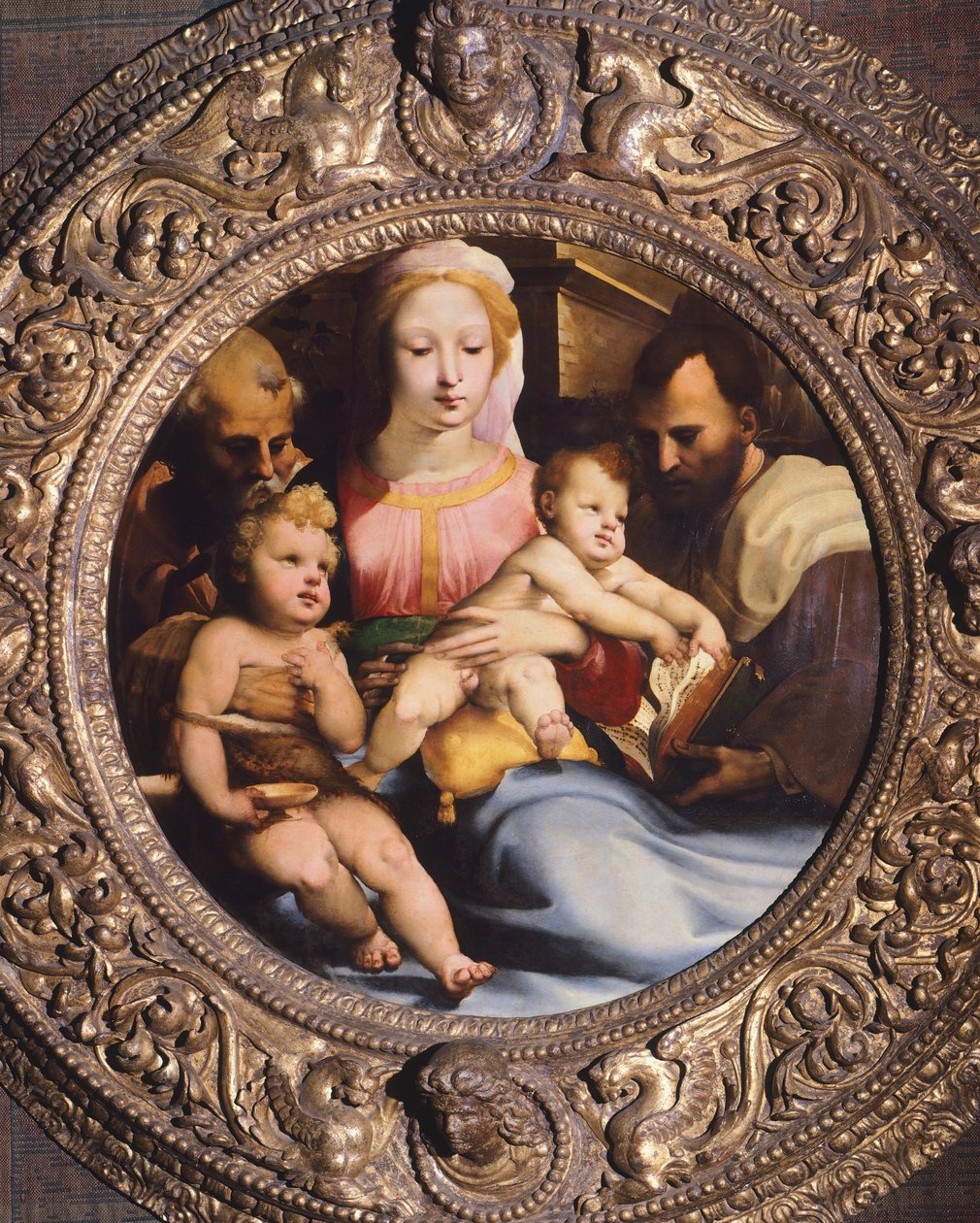 Sacra Famiglia, di Domenico Beccafumi da Domenico Beccafumi