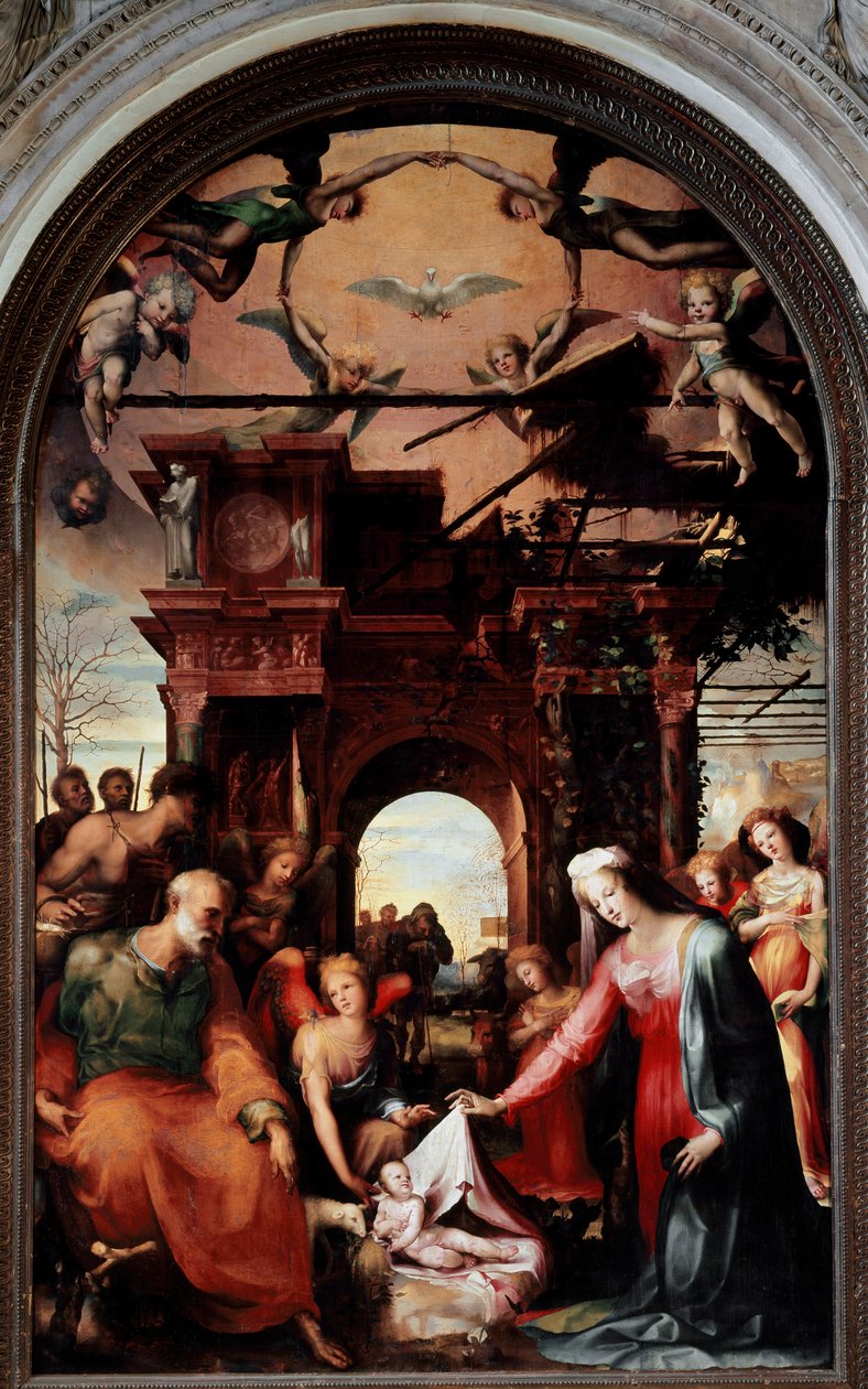 La natività da Domenico Beccafumi