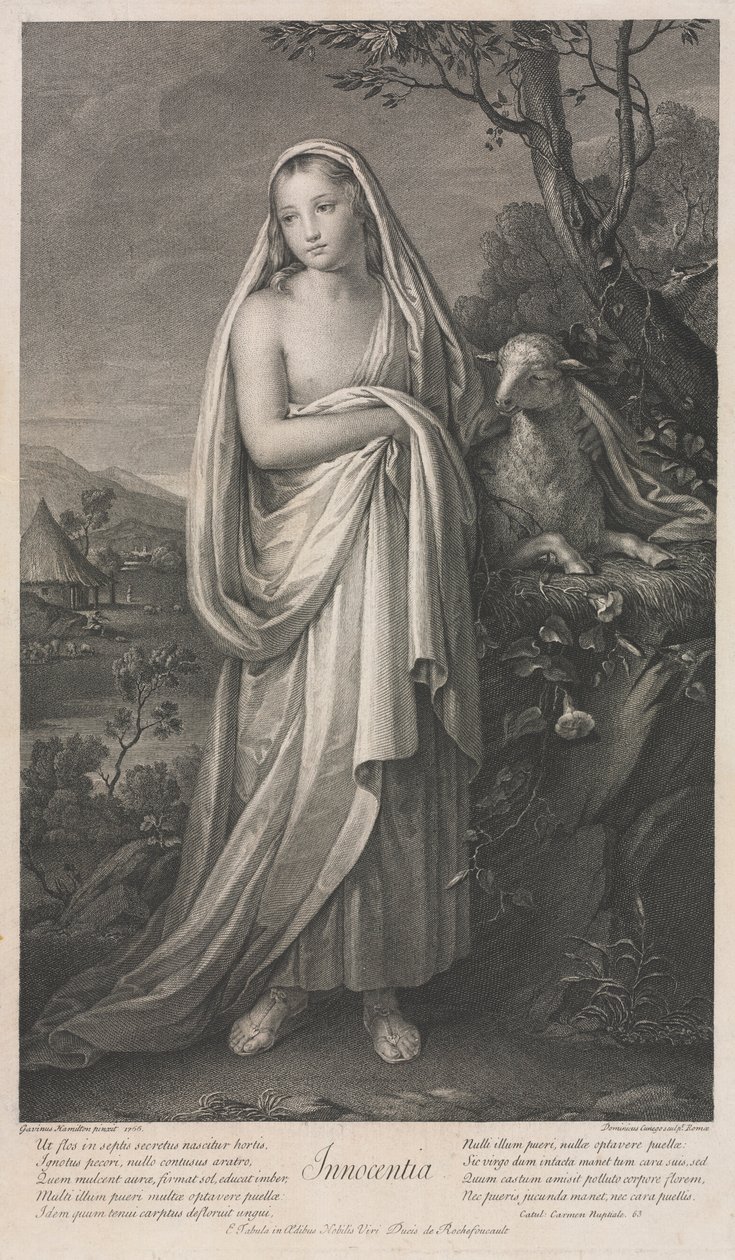 Innocenza, 1766 da Domenico Cunego