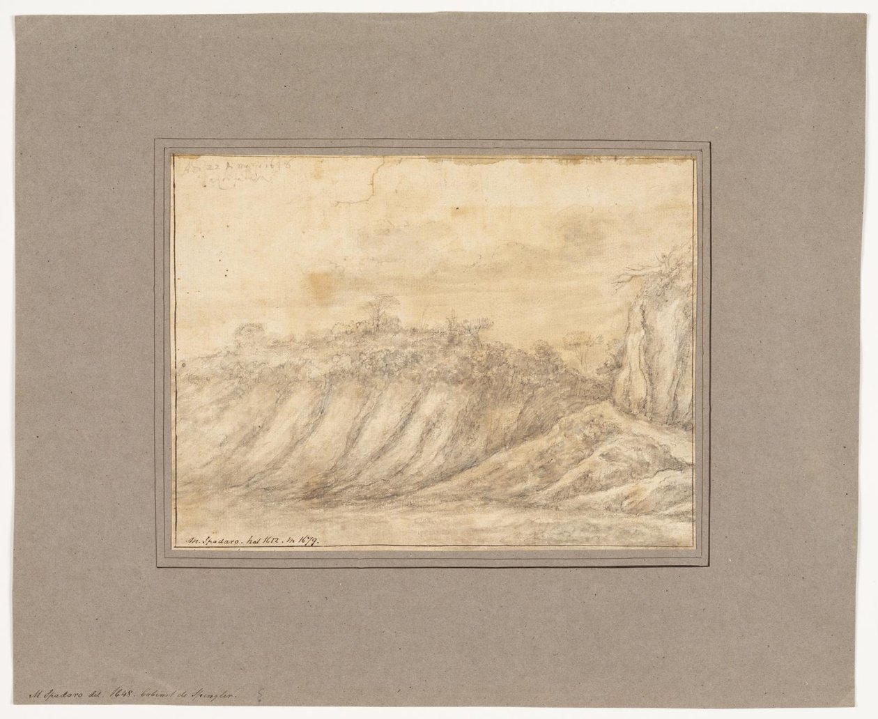 Vista dalla Solfatara di Pozzuoli, Napoli da Domenico Gargiulo