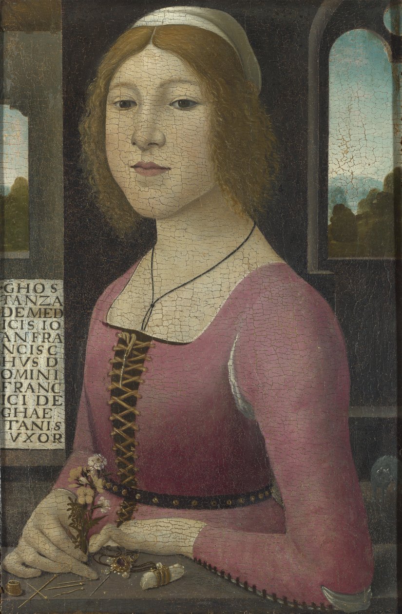 Costanza Caetani da Domenico, Ghirlandaio