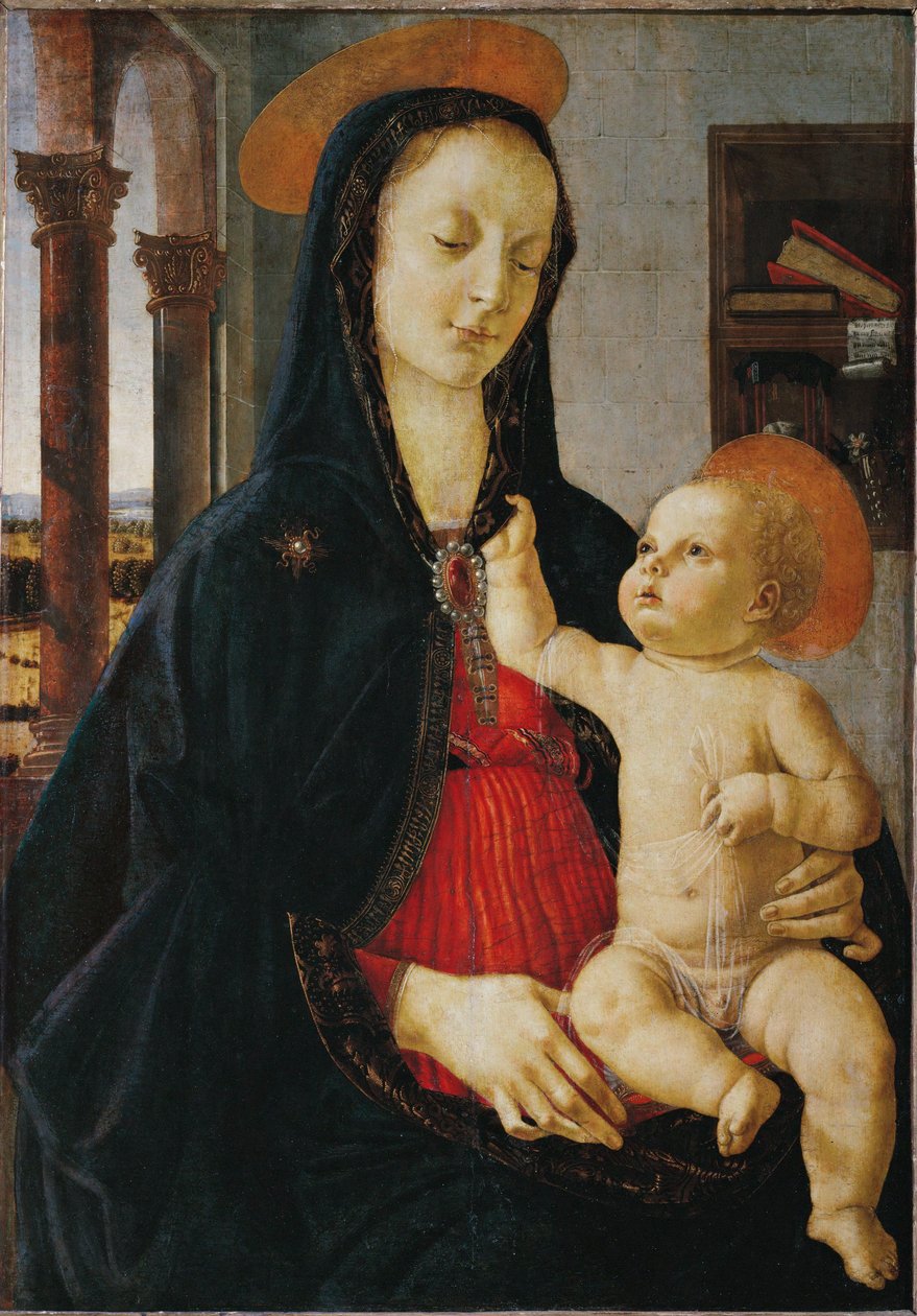 Madonna con bambino ... da Domenico Ghirlandaio