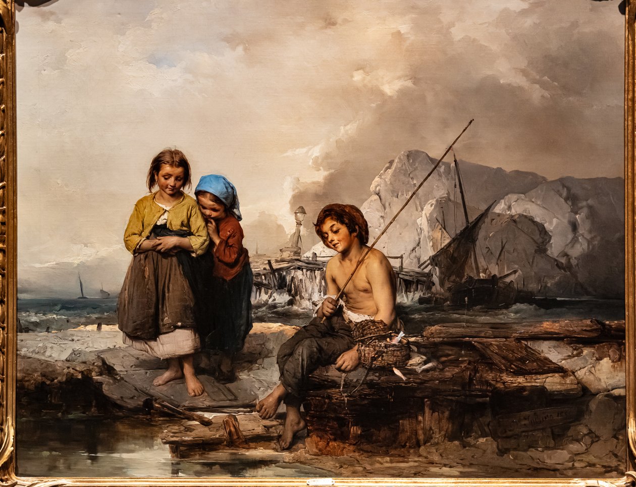 Giovani Pescatori da Domenico Induno