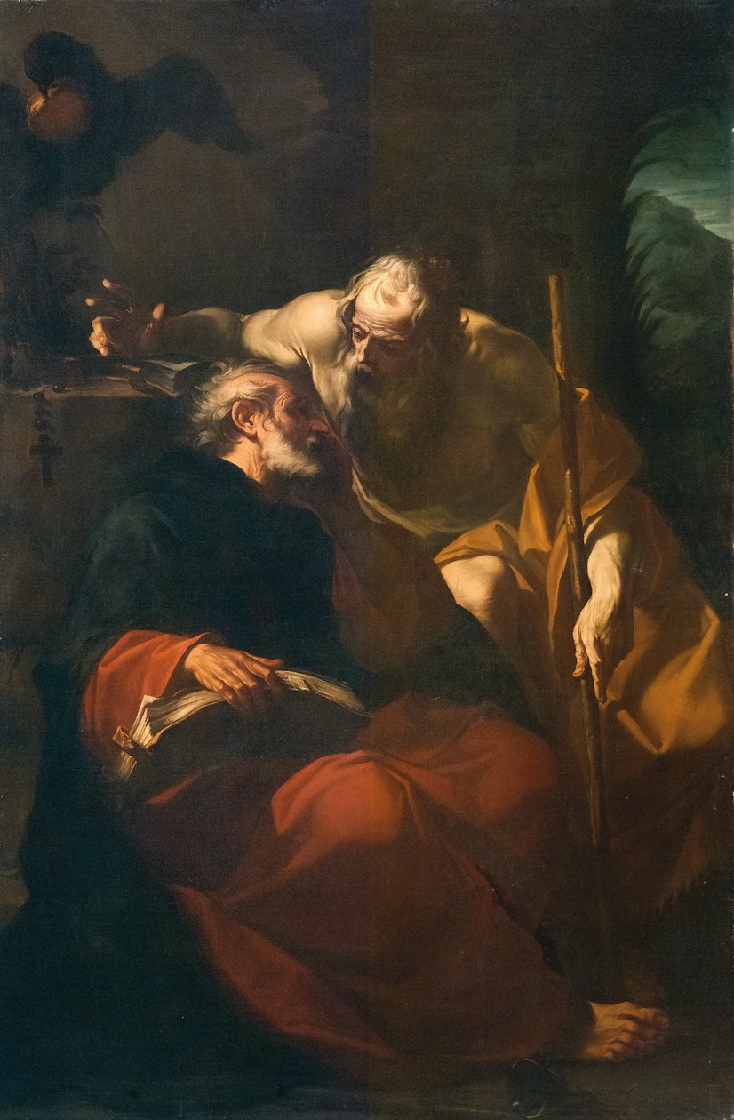 San Benedetto e un eremita da Domenico Maria Viani