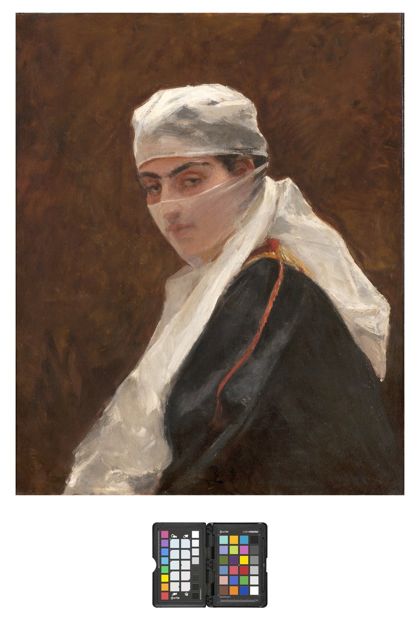 Odalisca, 1870-73 da Domenico Morelli