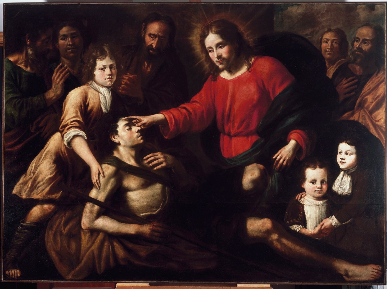 La Guarigione del Cieco da Domenico Parodi