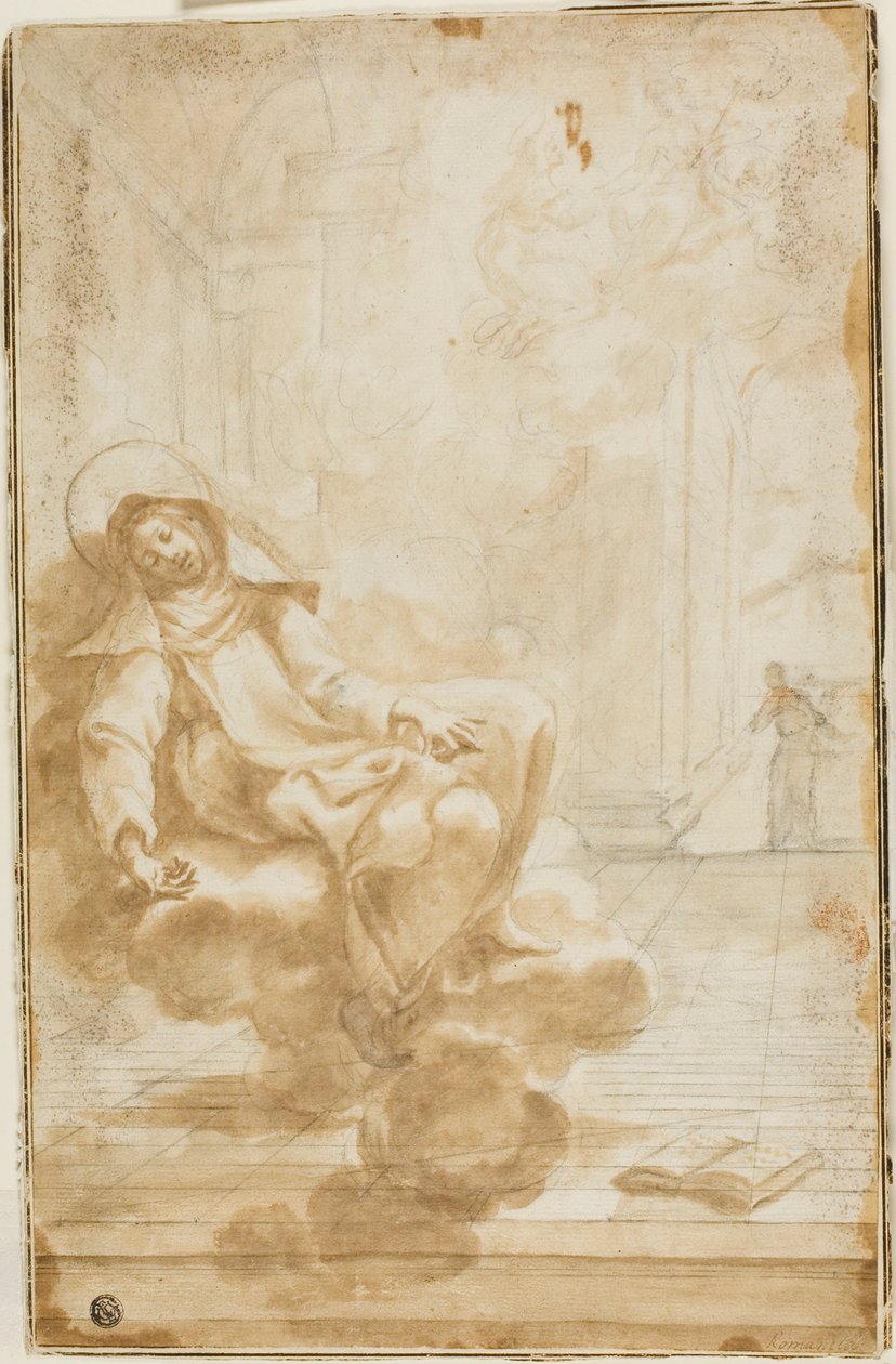 Estasi di una santa da Domenico Piola